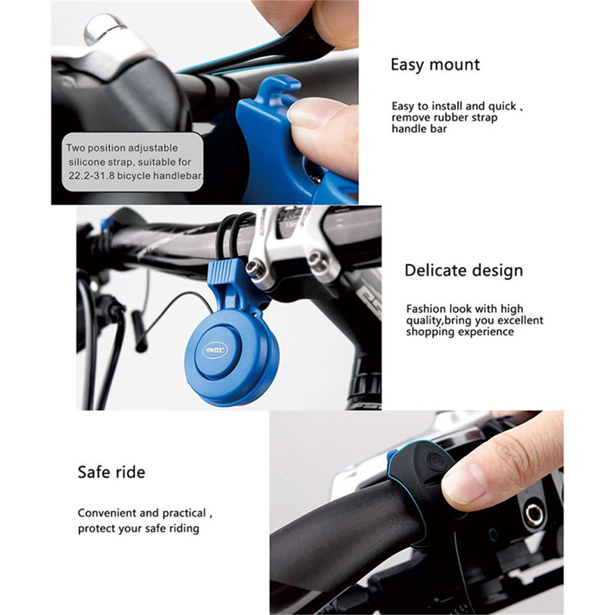 T-002 Bicycle electric horn (4)
